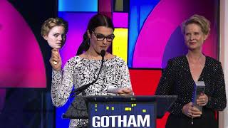 THE FAVOURITE receives the special Jury Award for Ensemble Performance at the Gotham Awards 2018 [upl. by Junie]