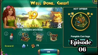 The TribezBuild a Village Episode 06 Gameplay Level 18 to Level 21 Game Inside [upl. by Hebbe]