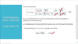 LEC 04 Kinetics of catalytic reactionpart 05 [upl. by Rapsag432]