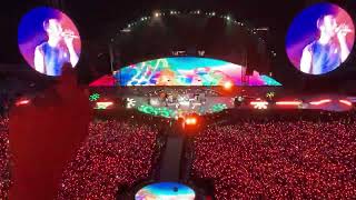 Coldplay  Paradise  Live Milan San Siro 26062023 [upl. by Eelahs]