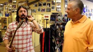 Dave Grohl from the Foo Fighters at Normans Rare Guitars [upl. by Farrah557]