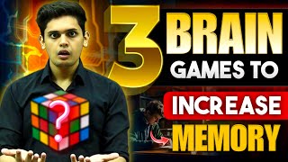 3 Secret Brain Games to Increase Memory🤯 Become SuperHuman in 21 Days Prashant Kirad [upl. by Tada]