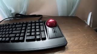 Perixx Periboard322 Gaming Keyboard with Trackball Unboxing [upl. by Nossah]