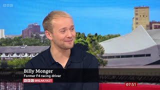 Billy Monger Channel 4s 2024 Summer Paralympics Presenting Team On BBC Breakfast 23072024 [upl. by Attennot]