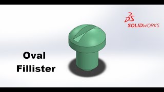 Oval Fillister  Bench Vice Assembly  SOLIDWORKS [upl. by Diraj]