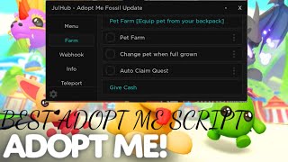 roblox adopt me script mobile amd pc op PASTEBIN [upl. by Ssilem]