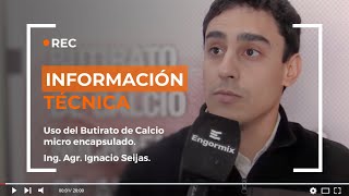 Eurotec presenta GBM Performant Butirato de Calcio Micro Encapsulado Ignacio Seijas Ing Agr [upl. by Wey384]