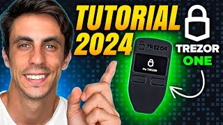 💻 TREZOR MODEL ONE TUTORIAL COMPLETO Unboxing Configuración Enviar Criptomonedas PASO A PASO [upl. by Sindee]