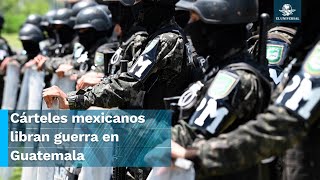 Guerra entre el Cártel Jalisco Nueva Generación y Cártel de Sinaloa azota a Guatemala EnPortada [upl. by Rj]