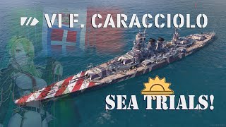 F Caracciolo  Tier 6 Italian Battleship  World of Warships Legends [upl. by Anotyal]