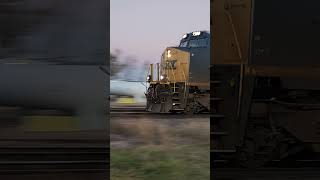 CSX Power westbound ethanol in Clarence Iowa [upl. by Kingsley]