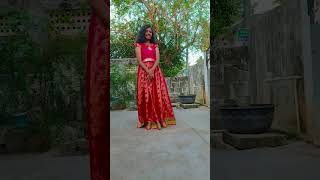 Ra ra Bobbili raja dance dancecover song love youtubeshorts music [upl. by Lehcnom]