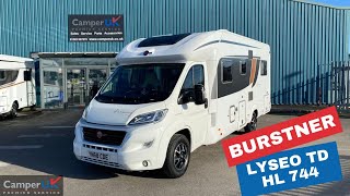 2018 Burstner Lyseo TD Harmony Line 744  For Sale at Camper UK [upl. by Michelsen]