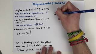 Diagonalisierbarkeit amp Ähnlichkeit  Höhere Mathematik [upl. by Etnomal]