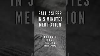 Fall Asleep Instantly 5Minute Guided Meditation for Deep Rest [upl. by Annalise]