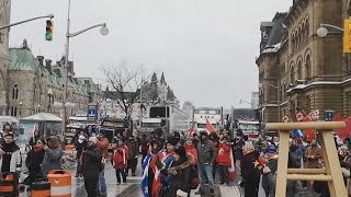 Pesquisa mostra 60 dos canadenses se opondo a manifestantes negacionistas [upl. by Gregg]