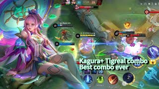 KAGURA VS 3 FIGHTERS BEST COMEBACK EVER 🔥 Mobile legends [upl. by Aititil387]