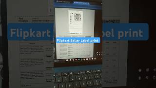 Flipkart seller order Label print process flipkart motivation flipcartseller ecommerce [upl. by Saucy800]