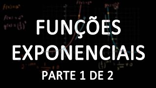 Funções exponenciais parte 1 [upl. by Deni]