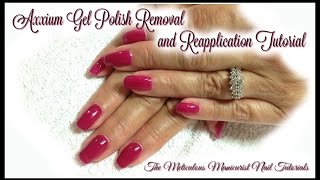 💅🏽 Gel Nails Manicure Polish Removal and Reapplication Damage Free Nails 💅🏽 [upl. by Ettelrac913]