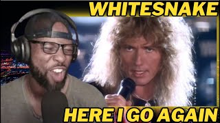 WHITESNAKE  HERE I GO AGAIN  FIRST TIME HEARING AND REACTION [upl. by Mannos]