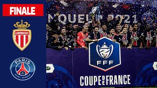 Finale AS Monaco  ParisSG 02 le résumé I Coupe de France 20202021 [upl. by Ihana183]