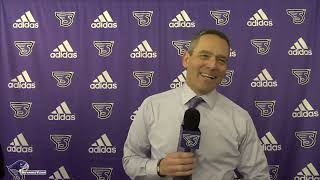 Stonehill M Ice Hockey Interviews vs Merrimack November 12 2024 [upl. by Iborian856]