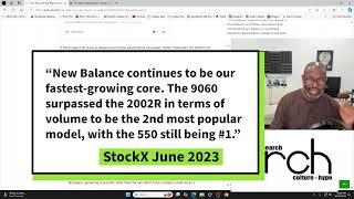 Analyzing StockXs Notes to look at Resale via a Year over Year Comp [upl. by Euell]