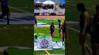 highlights sports youtubeshorts girl NIAA 2A Highschool State Triple Jump Championships 51824 [upl. by Jehu706]