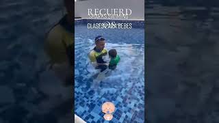 Aprende A Nadar con Nosotros Clases de natación Para bebés 🔥🐬😁🤽 [upl. by Calisa857]