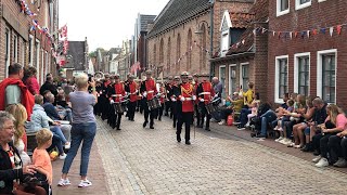 Muziekkorpsen bloemencorso Vollenhove 2023 [upl. by Sonni968]