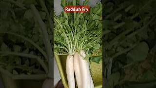 Radish Fry and Radish Benefits youtubeshorts sadyadelhi raddish vegetables healthyfood [upl. by Imailiv]