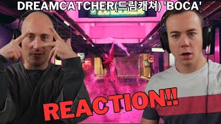 INSANE Dreamcatcher드림캐쳐 BOCA REACTION [upl. by Ahsieuqal]