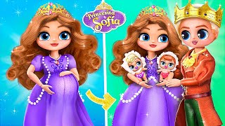 Princesse Sofia  Famille Royale  30 DIY Pour Princesse LOL OMG [upl. by Goodrich]