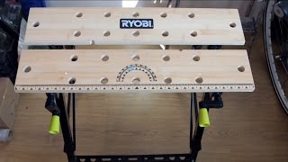 Test  Ryobi RWB02 Adjustable Folding Work Bench [upl. by Edwards201]