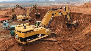 Caterpillar 992G Wheel Loader Loading Trucks With 1 Pass  SotiriadisLabrianidis Mining [upl. by Eiba]