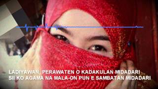 MIDADARI  Official Lyric Video  Bangsamoro Family amp Hayate Trio [upl. by Eneliak]