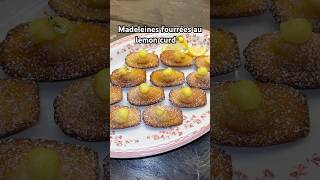 madeleines patisseriefrancaise patisserie lemoncurd gourmandise pastry food foodie lemon [upl. by Ursi]