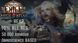 Path Of Exile 317  Omniscience Reap Build  Scion Ascendant  PoE 317 [upl. by Buller]