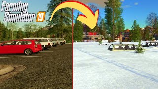 Easiest Fastest Way to Add Snow  As Much As You Want  2023 Mod Guide  FS 19 [upl. by Camus]