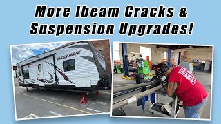 Forest River Shockwave Ibeam Cracks amp Suspension Upgrades [upl. by Anik]