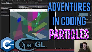 Creating a Particle System From Scratch in C and OpenGL Part 01  Adventures in Coding [upl. by Ahsoyek]