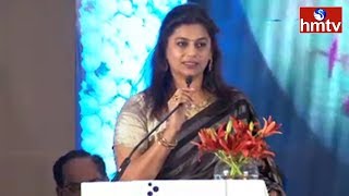 Pinky Reddy Speech  Condolence Meeting of Sridevi  hmtv [upl. by Alesig]