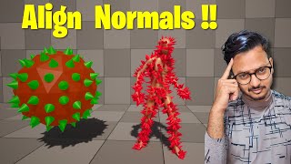 Align to Normals of Static Mesh  Skeletal Mesh in Unreal Engine 54 Niagara Tutorial [upl. by Wittenburg]