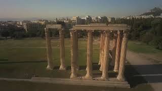 Temple of Olympian Zeus Olympeion Myth  Athens [upl. by Cyrie]