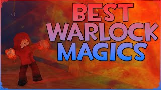 BEST WARLOCK MAGICS Warlock Tier List  Arcane Odyssey 114 [upl. by Ashli]