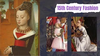 15th Century Fashion Kirtles Burgundian Gowns and Gamurras [upl. by Leirvag768]