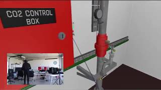 VR  ONBOARD CO2 FIXED FIREFIGHTING SYSTEM TRAINING WITH VIRTUAL REALITY [upl. by Yerga]