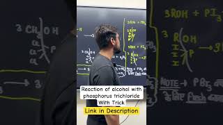 1 min  Reaction of alcohol with phosphorus trichloride  ashish singh lectures [upl. by Swetlana]