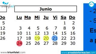 Calendario escolar 20182019 [upl. by Enaujed]